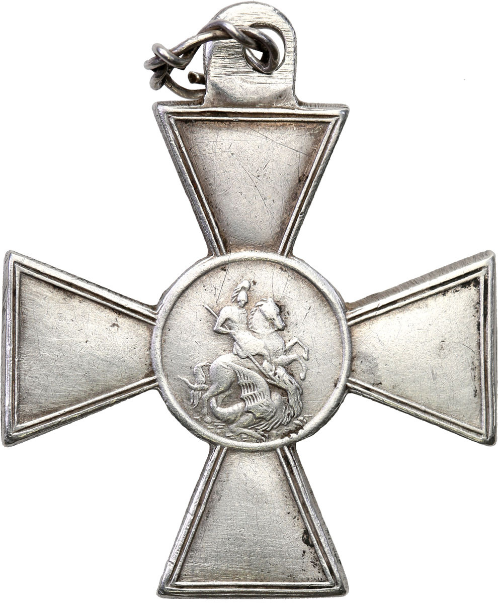 Krzyż św. Jerzego 4 klasy, srebro